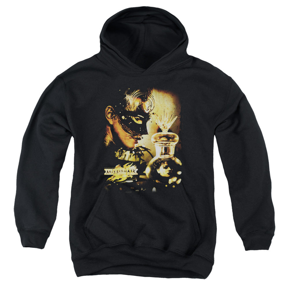Mirrormask Trapped Kids Youth Hoodie Black Officially Licensed