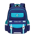KALIUI Mochila Escolar Azul con Detalles Aqua (Grande)