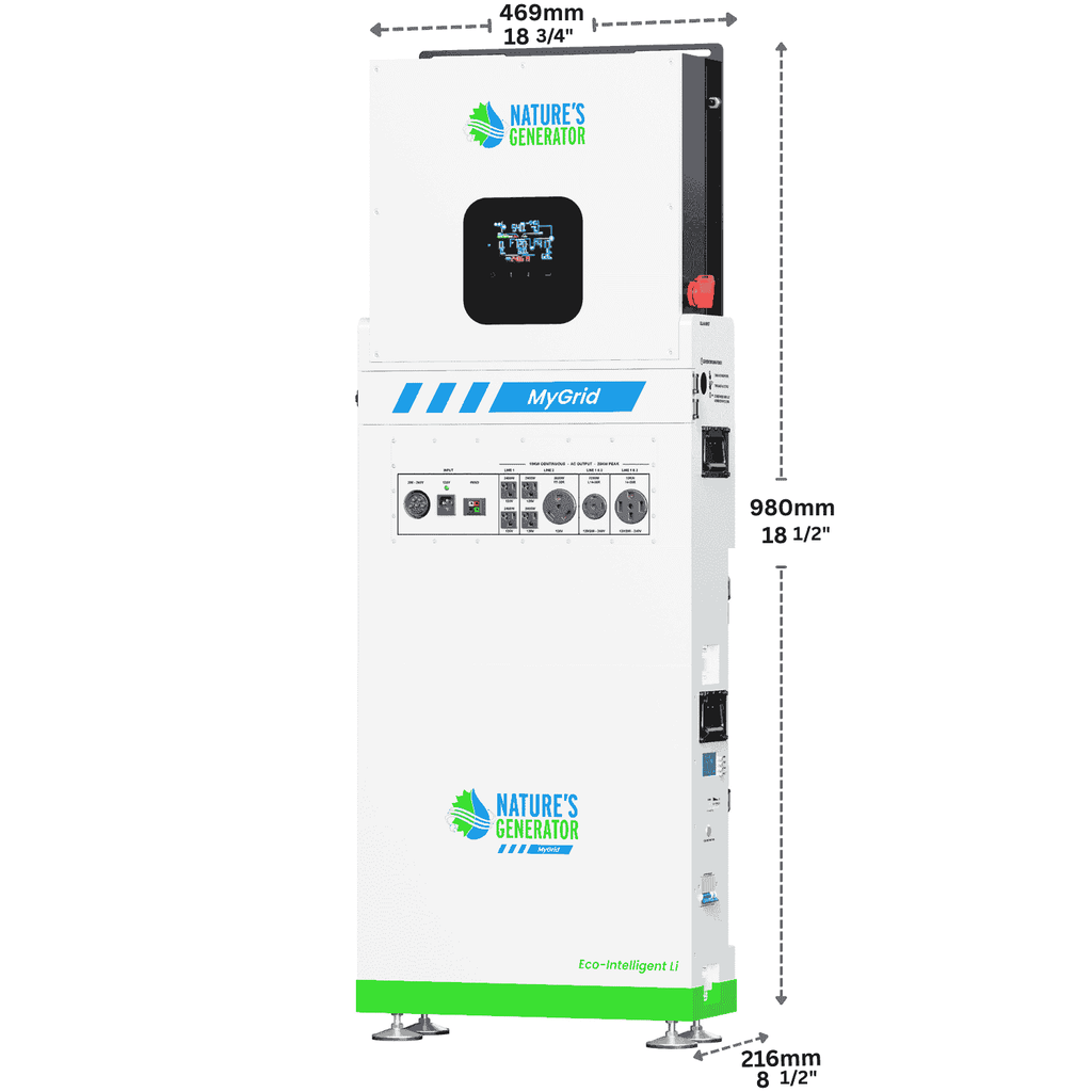 MyGrid 10K Solar Generator for Home
