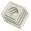 IN STOCK! Nest T4007EF Steel Wall Plate Adapter for Nest E Thermostat (4 pack) NEST-TSTAT-MNT-PLT-E