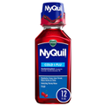Vicks NyQuil Cold & Flu Nighttime Relief Liquid Cherry (12 oz)