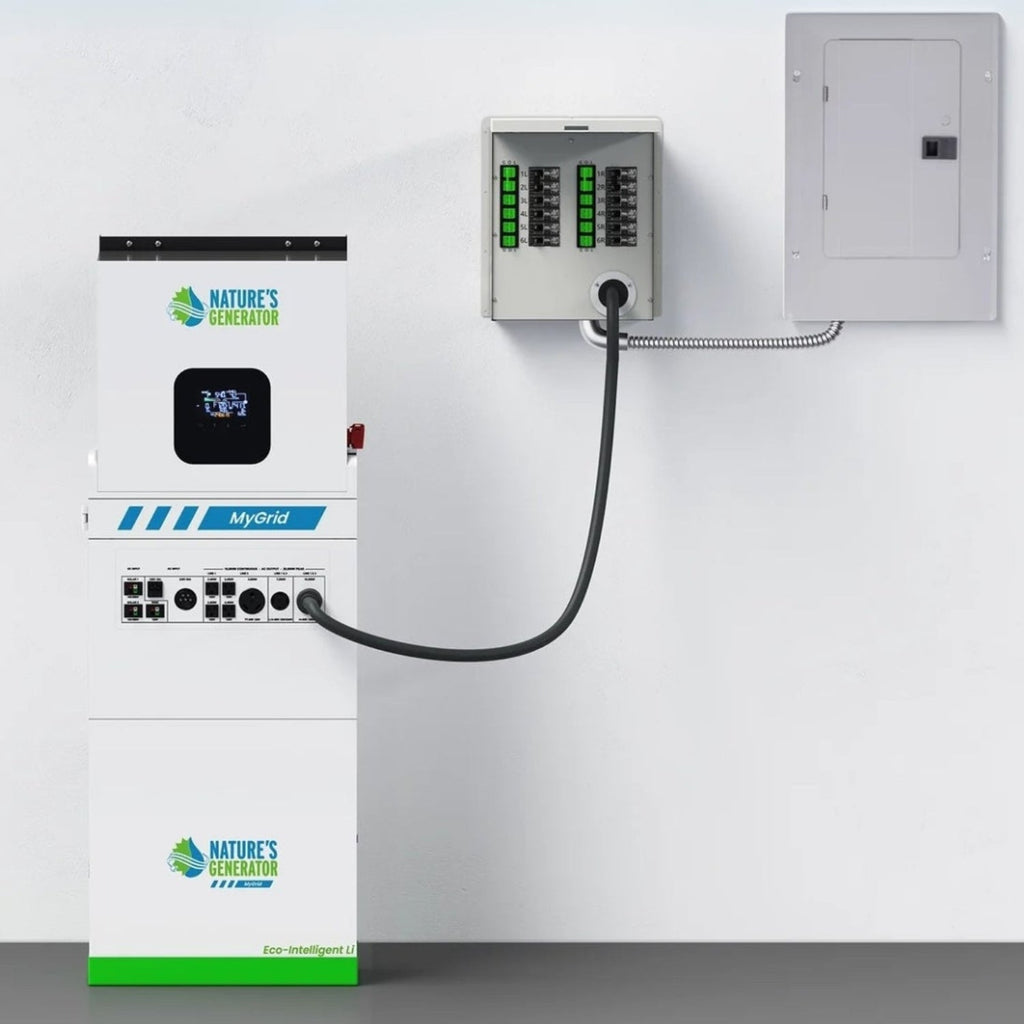 12-Circuit 120/240V 50A Non-Automatic Transfer Switch