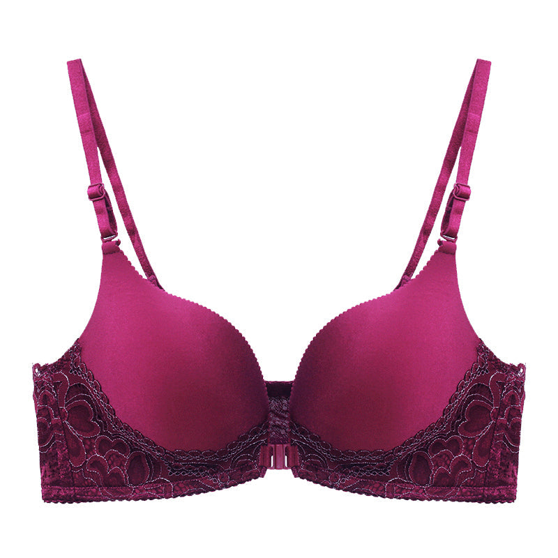 Women Front Buckle Sexy Push up Bra