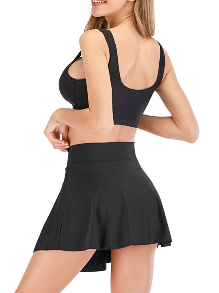 Women's Split Thigh-Length Swimming Trunks