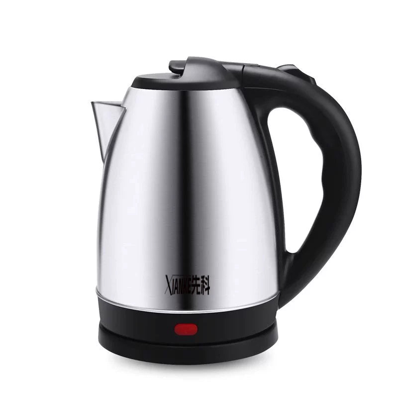 2L Electric Kettle Automatic Power off Stainless Steel Large Capacity Immersion Heater