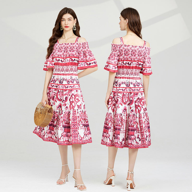Celebrity Short Sleeve Dress