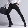 Brand Summer Slim-Fit Casual Suit Pants