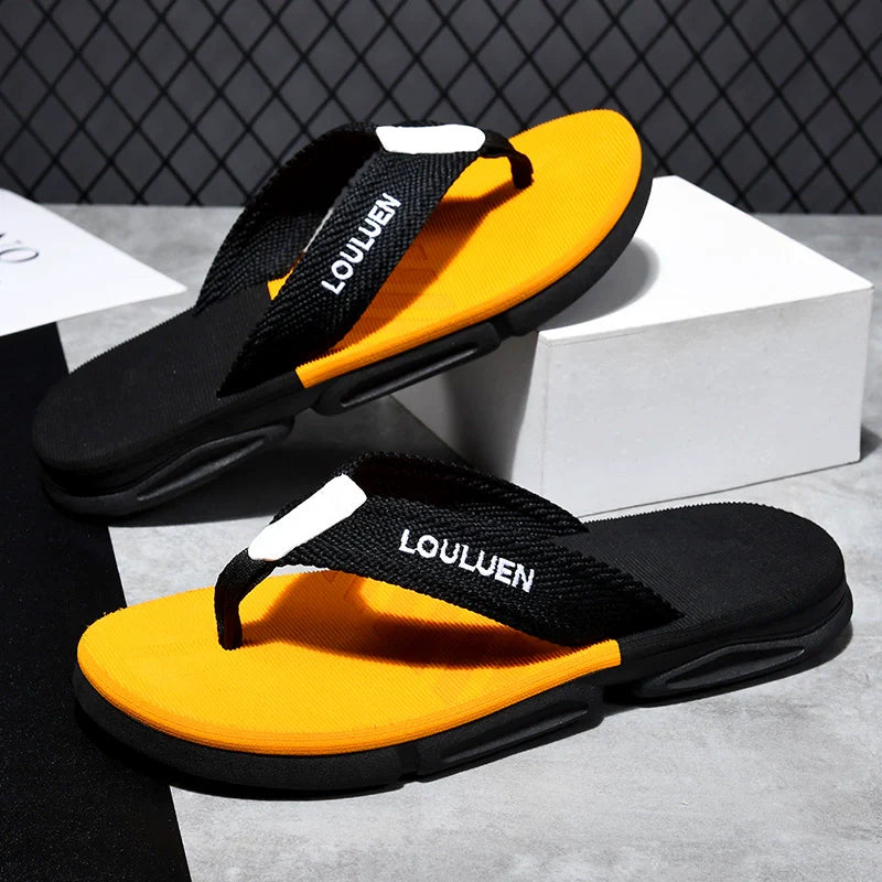 Men's Summer Flip Flops Non-Slip Resistant Outdoor