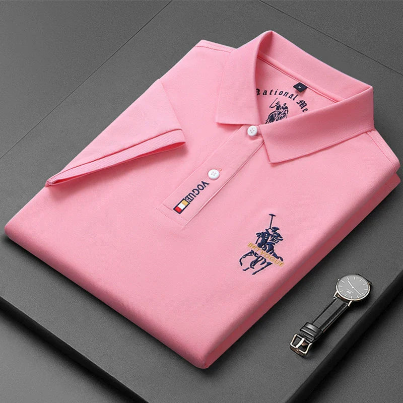 Polo Summer Pure Cotton Short Sleeve T-Shirts