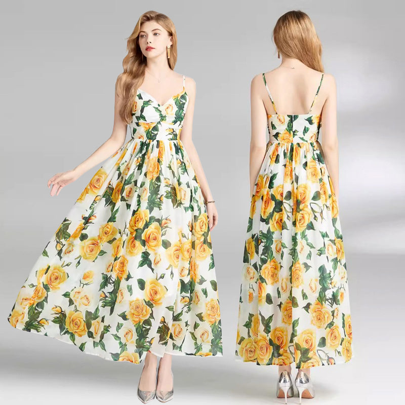 Summer Celebrity Short Sleeve Dress