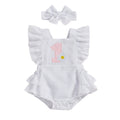 Girls' Fashion Little Daisy Printed Romper