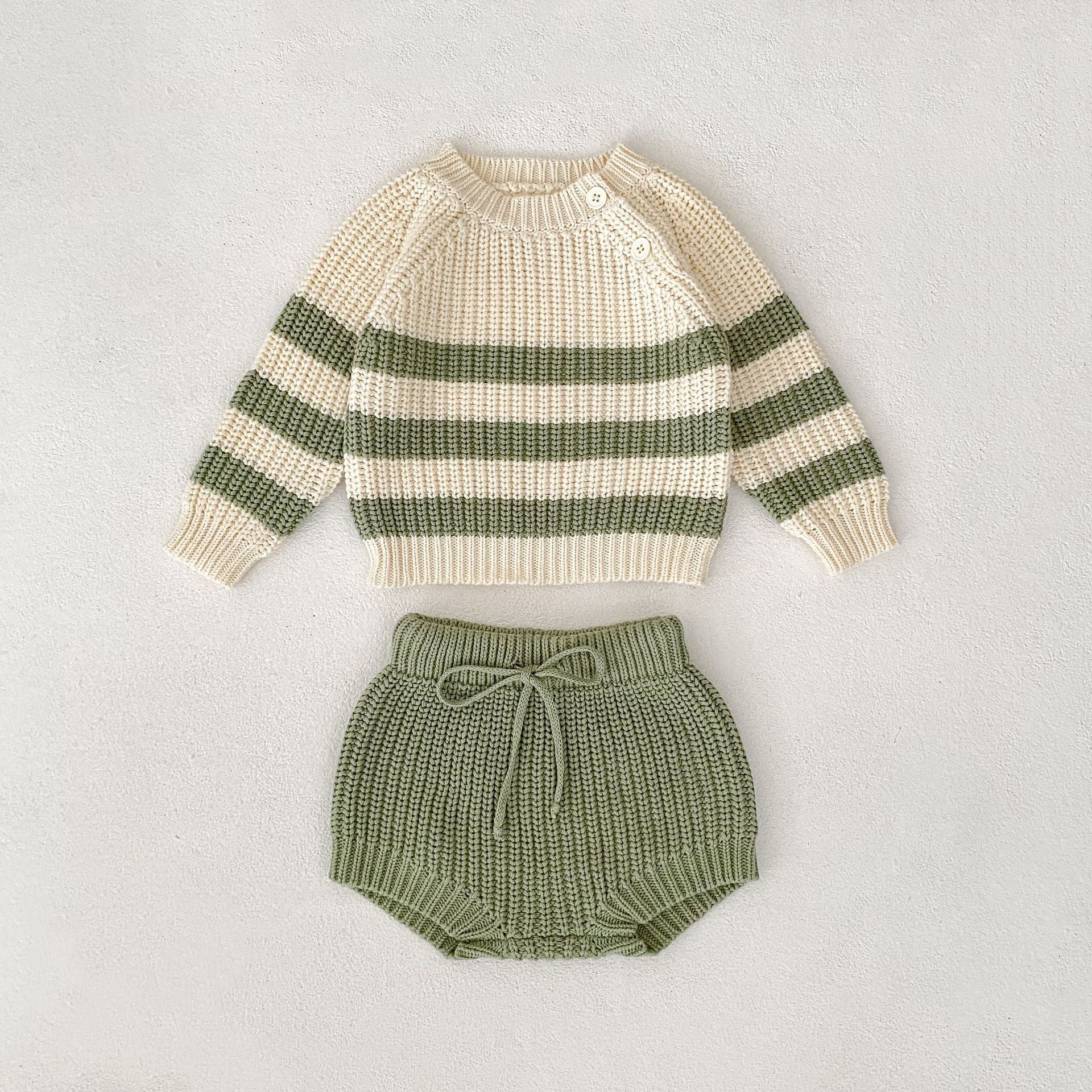 Baby Boys And Girls Autumn New Tops Pants Suit