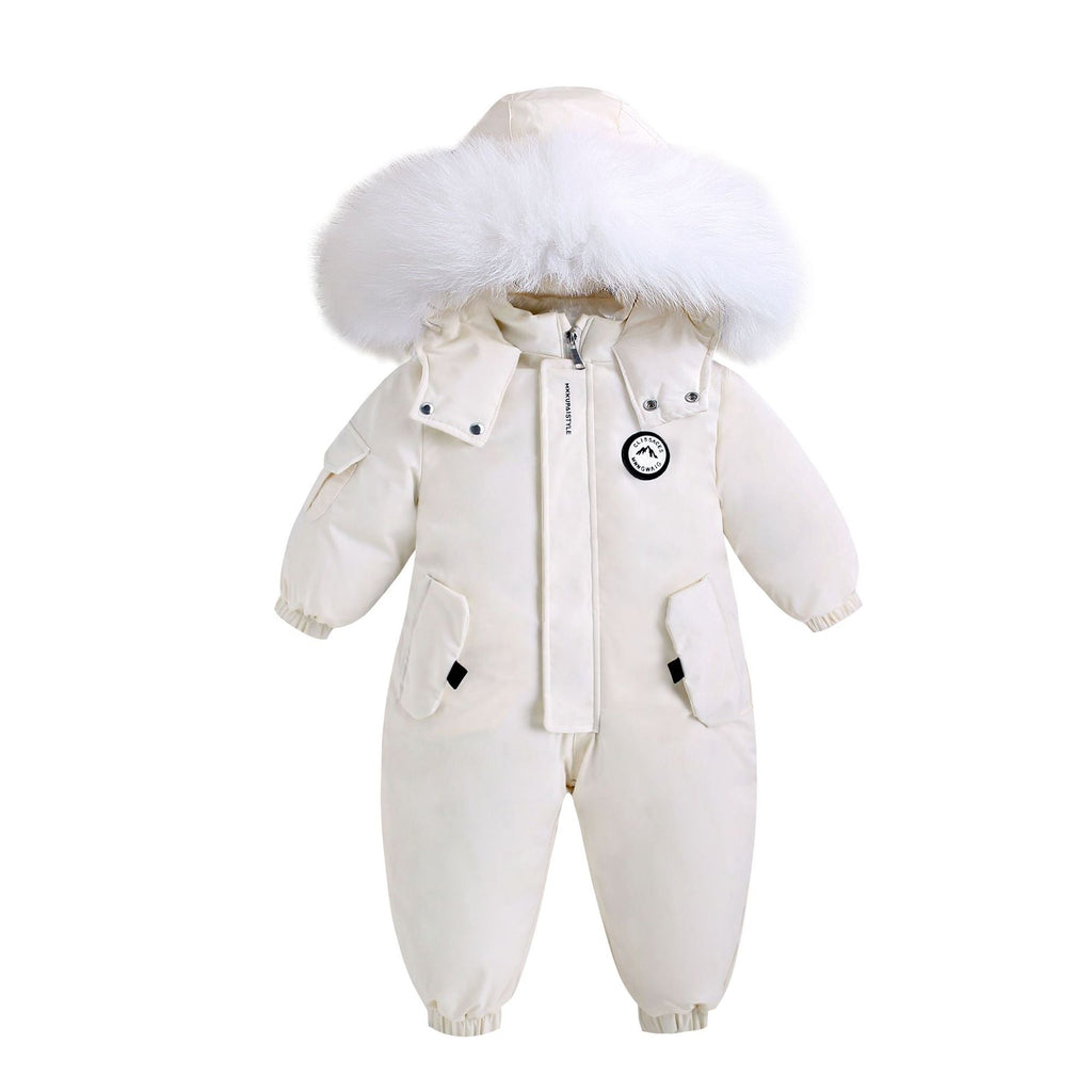 European And American Children Winter Outdoors Ski Suit