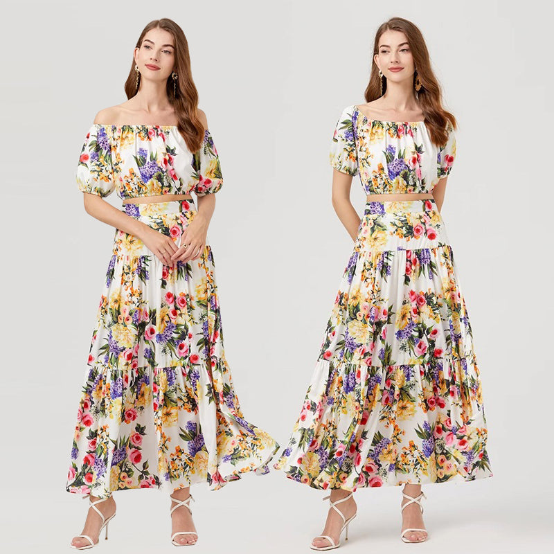 Summer Celebrity Short Sleeve Dress