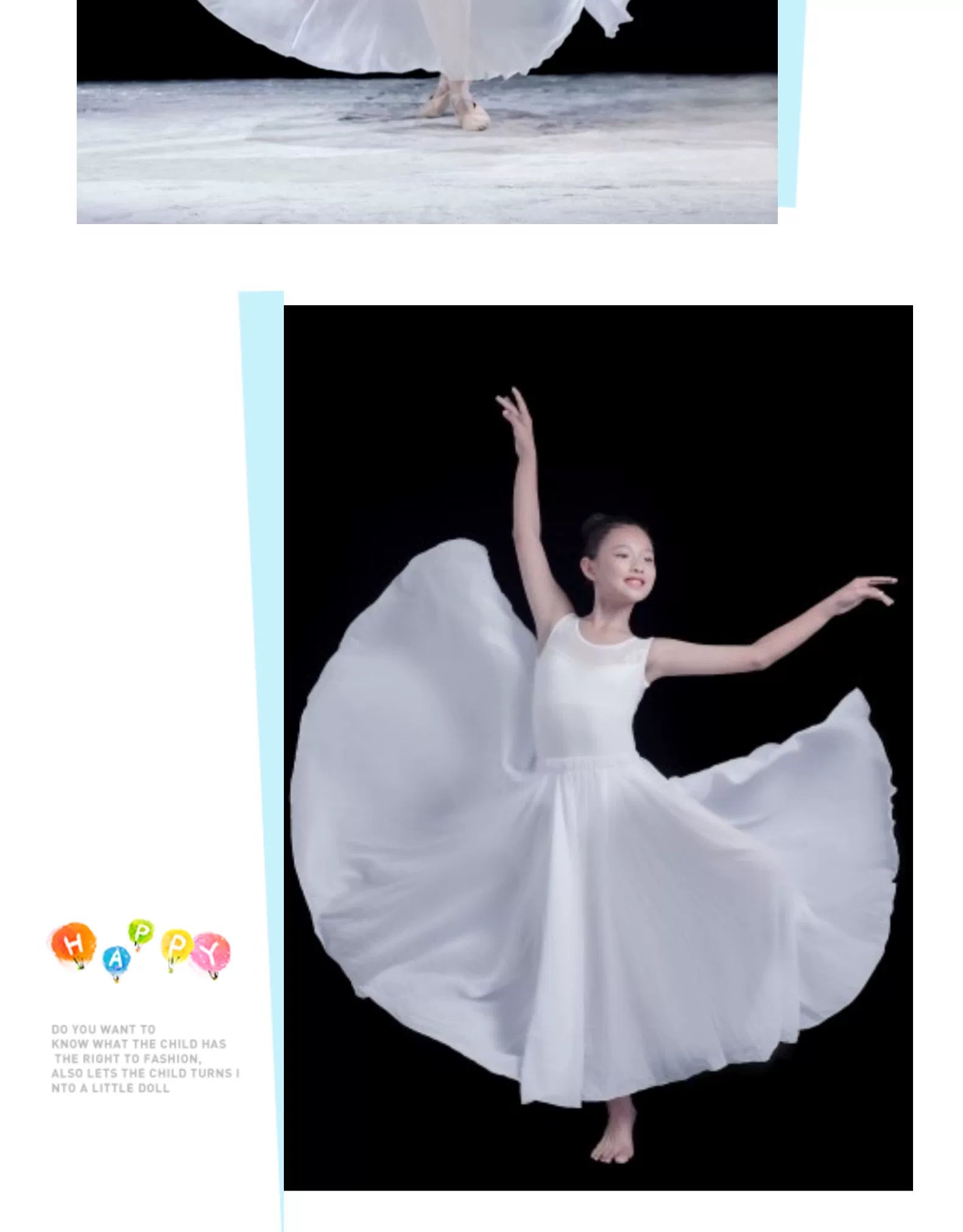 720-Degree Large Hem Half-Length Yarn Dance  Skirt