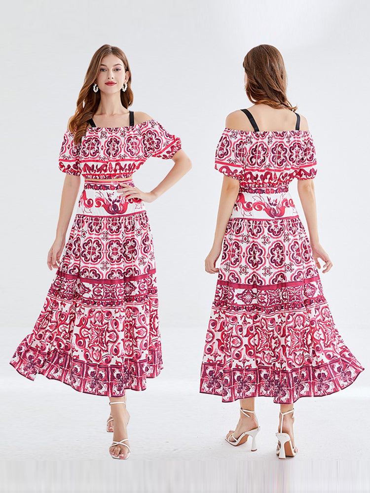 Celebrity Short Sleeve Dress