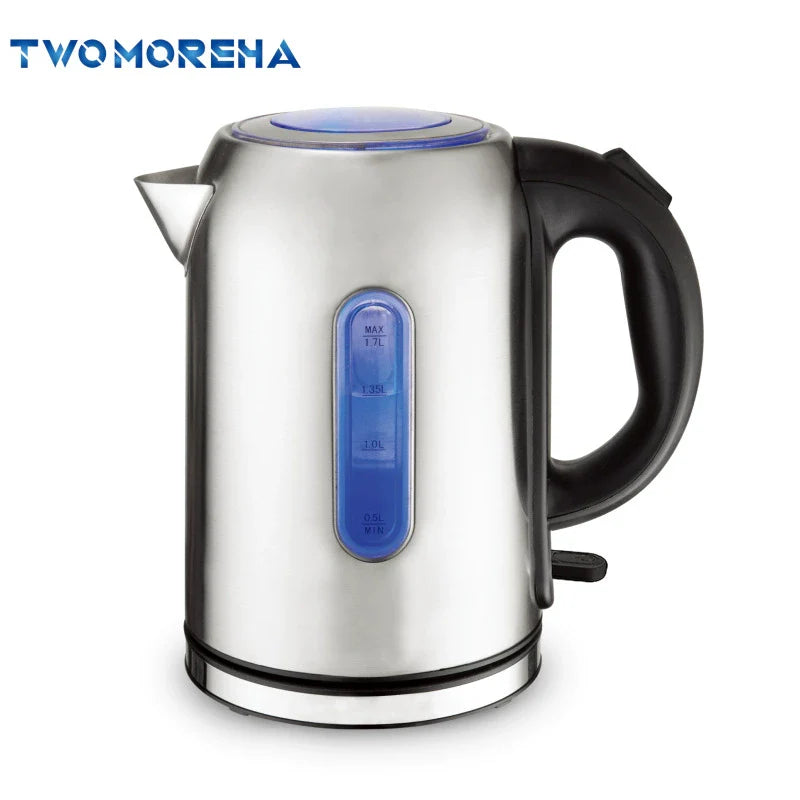 110V Cross-Border Electric Kettle Household Water Boiling Kettle Automatic Power off Integrated 304 Stainless Steel Genuine Goods Large Capacity