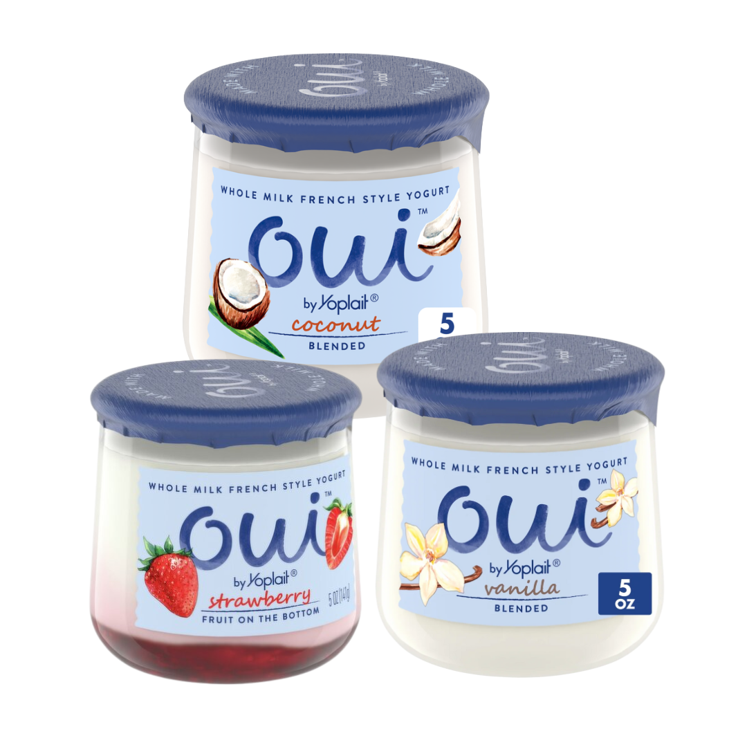 Oui French Style Yogurt – Elige tu sabor (Coconut, Strawberry, Vainilla)