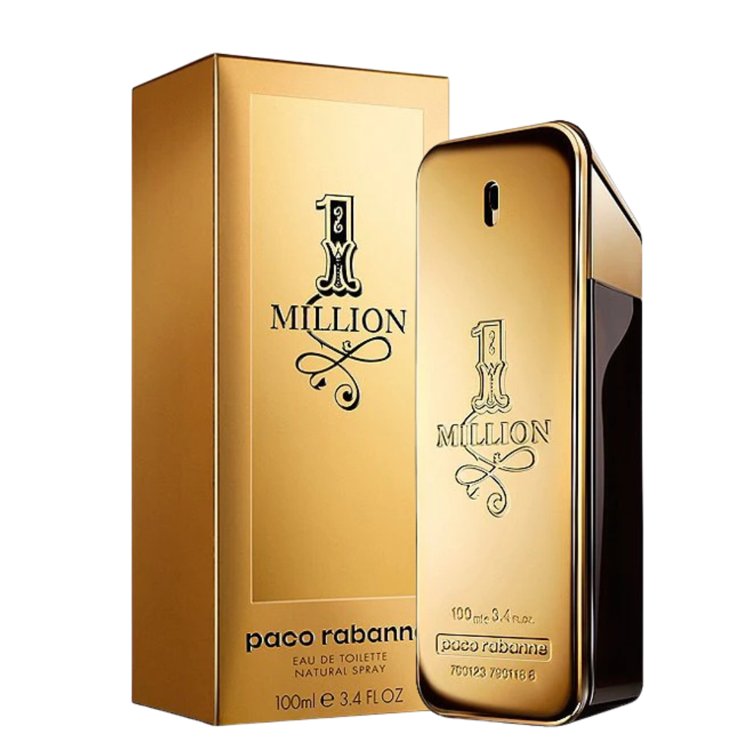 Paco Rabanne 1 Million Eau de Toilette Spray for Men (3.4 oz)