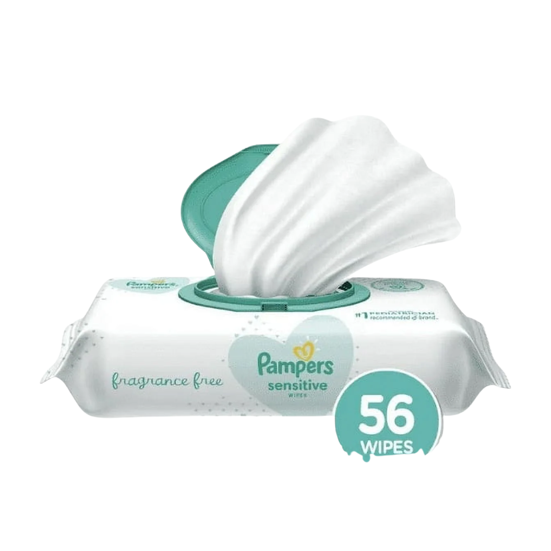 Pampers Baby Wipes Sensitive (56 count)