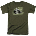 Ferris Bueller Mr. Rooney Mens T Shirt Military Green Officially Licensed