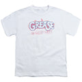 Grease Grease Is The Word Kids Youth T Shirt White Officially Licensed