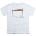 Its A Wonderful Life Bedford Falls Kids Youth T Shirt White Officially Licensed
