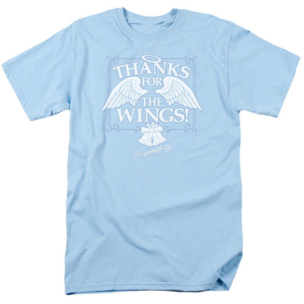Its A Wonderful Life Dear George Mens T Shirt Light Blue Officially Licensed