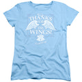 Its A Wonderful Life Dear George Womens T Shirt Light Blue Officially Licensed