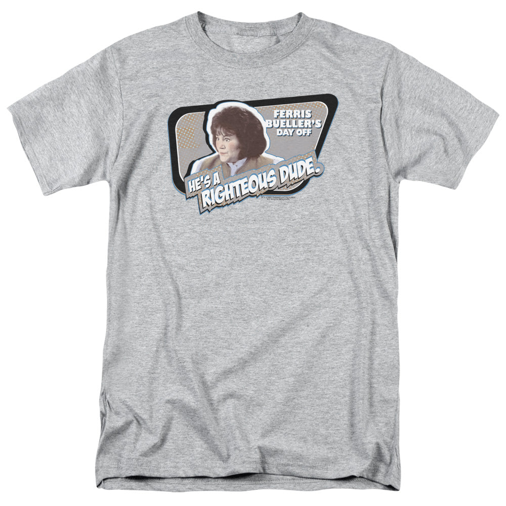 Ferris Bueller Grace Mens T Shirt Athletic Heather Officially Licensed