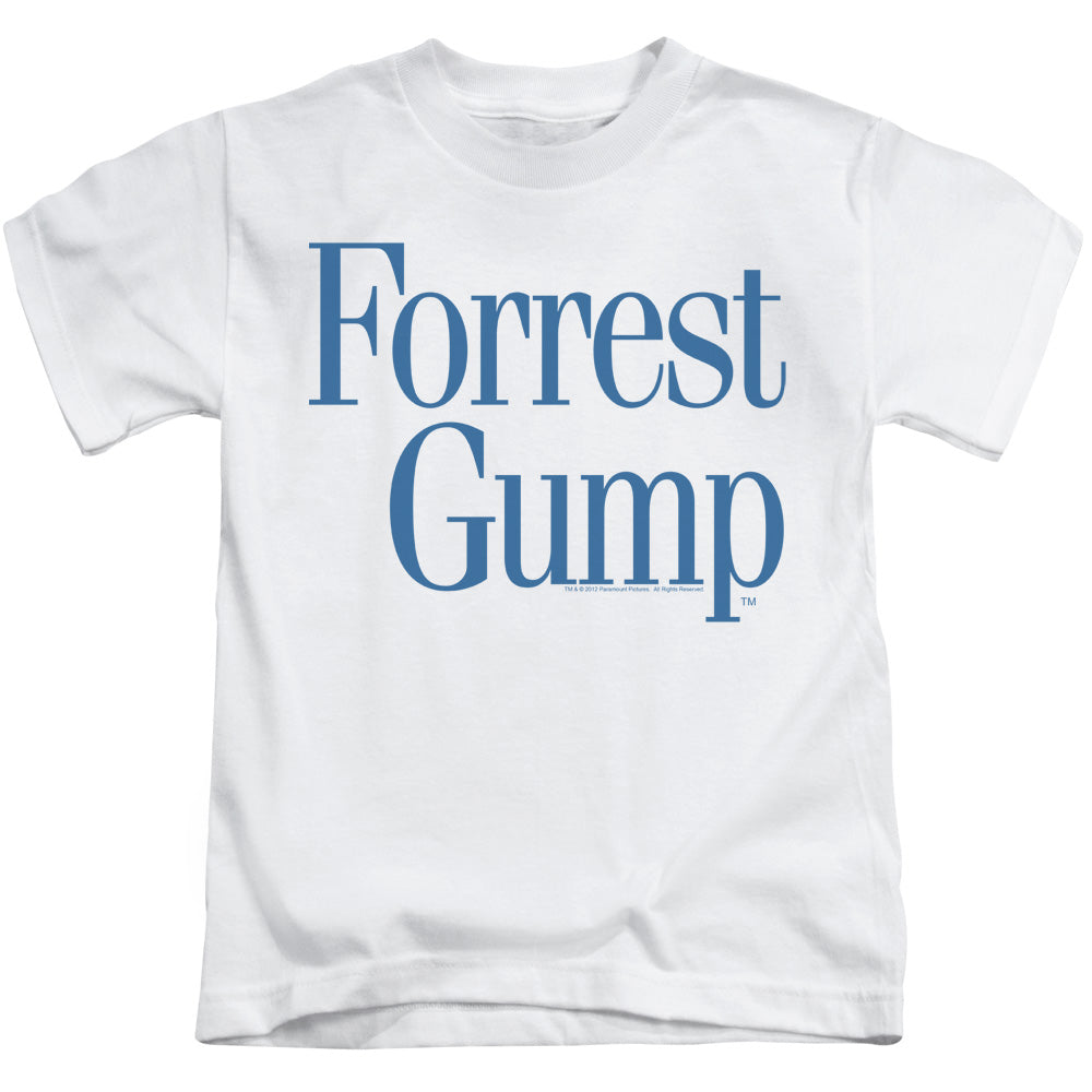 Forrest Gump Logo Juvenile Kids Youth T Shirt White Officially Licensed