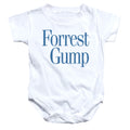 Forrest Gump Logo Infant Baby Snapsuit White Officially Licensed