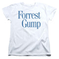 Forrest Gump Logo Womens T Shirt White Officially Licensed