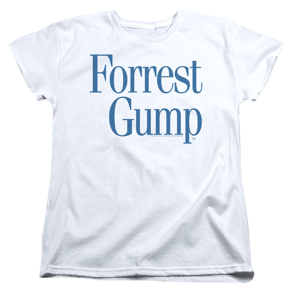 Forrest Gump Logo Womens T Shirt White Officially Licensed