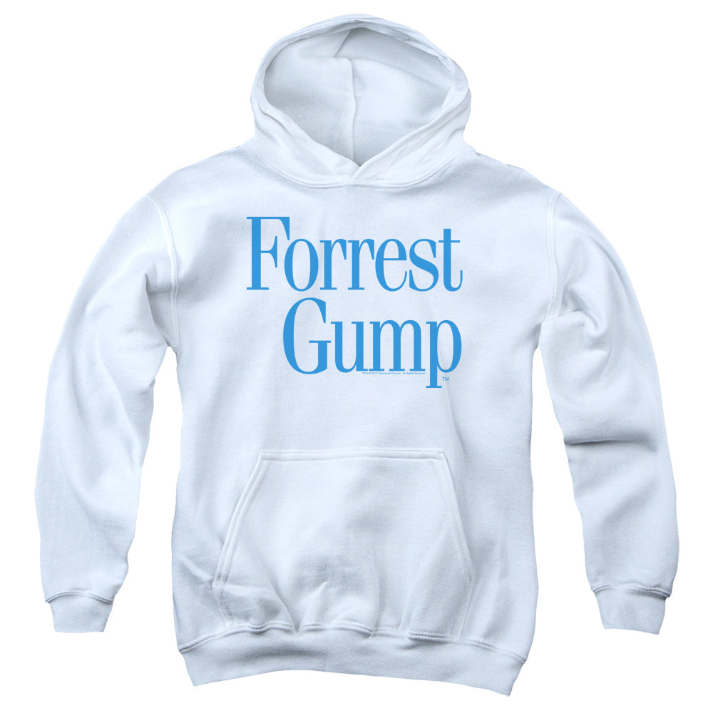 Forrest Gump Logo Kids Youth Hoodie White Officially Licensed