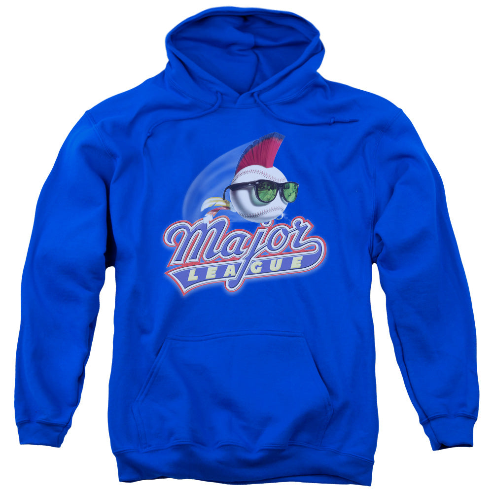 Major League Title Mens Hoodie Royal Blue Officially Licensed