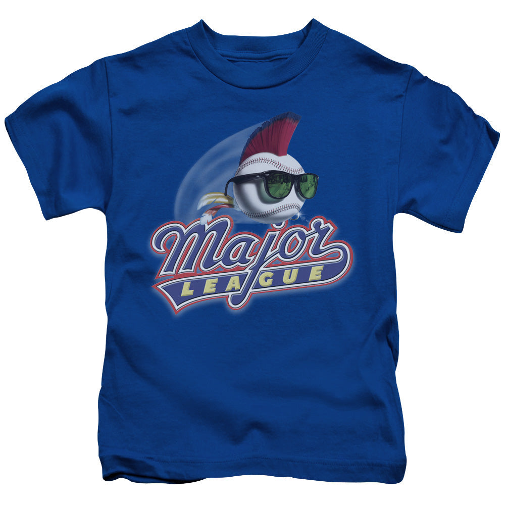 Major League Title Juvenile Kids Youth T Shirt Royal Blue Officially Licensed