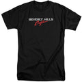 Beverly Hills Cop Logo Mens Tall T Shirt Black Officially Licensed