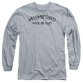 Beverly Hills Cop Mumford Mens Long Sleeve Shirt Athletic Heather Officially Licensed Officially Licensed