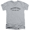 Beverly Hills Cop Mumford Mens Slim Fit V-Neck T Shirt Athletic Heather Officially Licensed