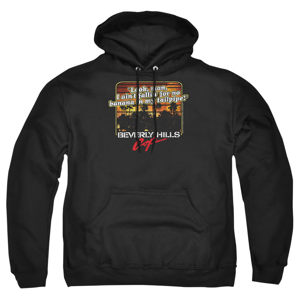 Beverly Hills Cop Banana In My Tailpipe Mens Hoodie Black Officially Licensed