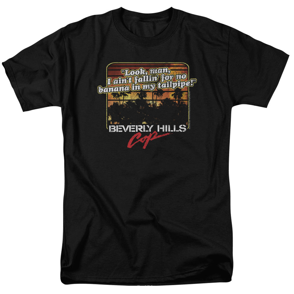 Beverly Hills Cop Banana In My Tailpipe Mens T Shirt Black Officially Licensed