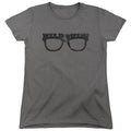 Major League Wild Thing Womens T Shirt Charcoal Officially Licensed