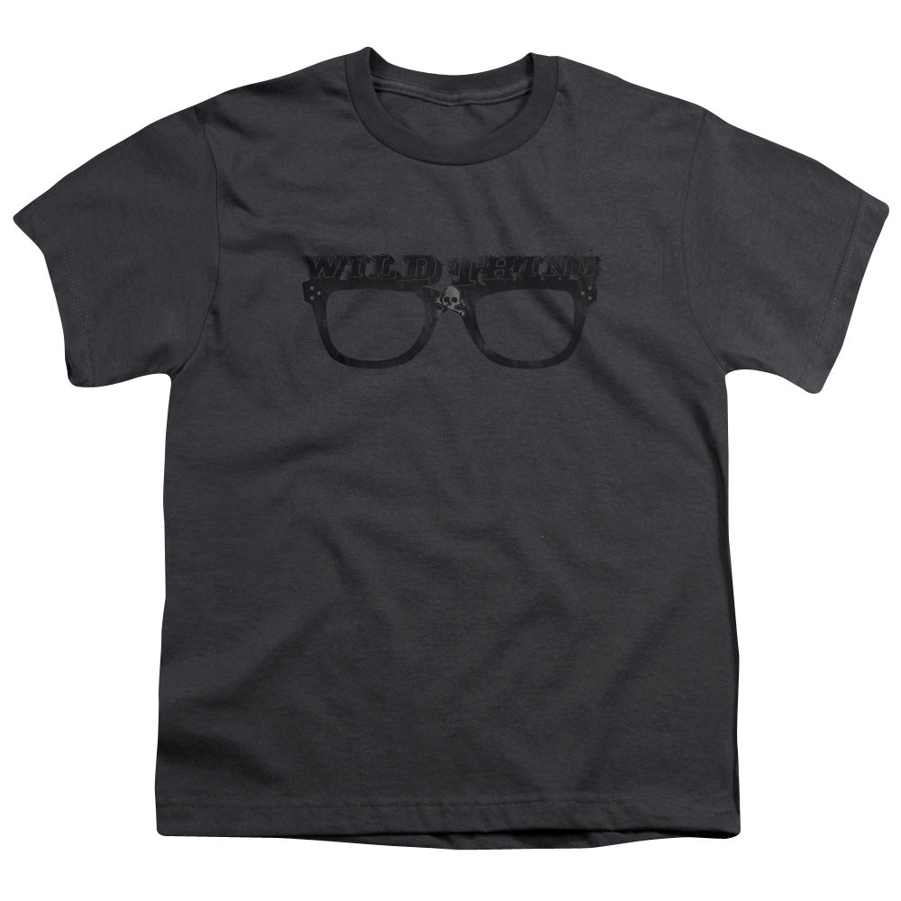Major League Wild Thing Kids Youth T Shirt Charcoal Officially Licensed