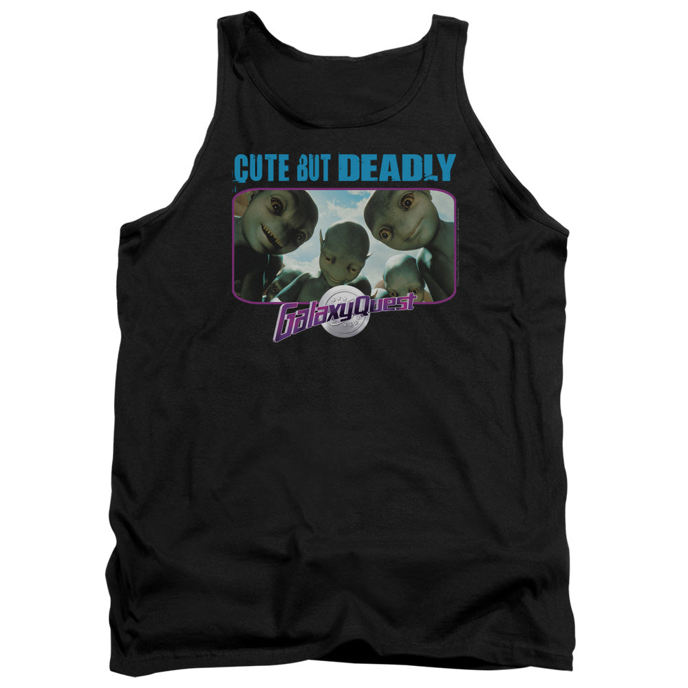 Galaxy Quest Cute But Deadly Mens Tank Top Shirt Black Officially Licensed