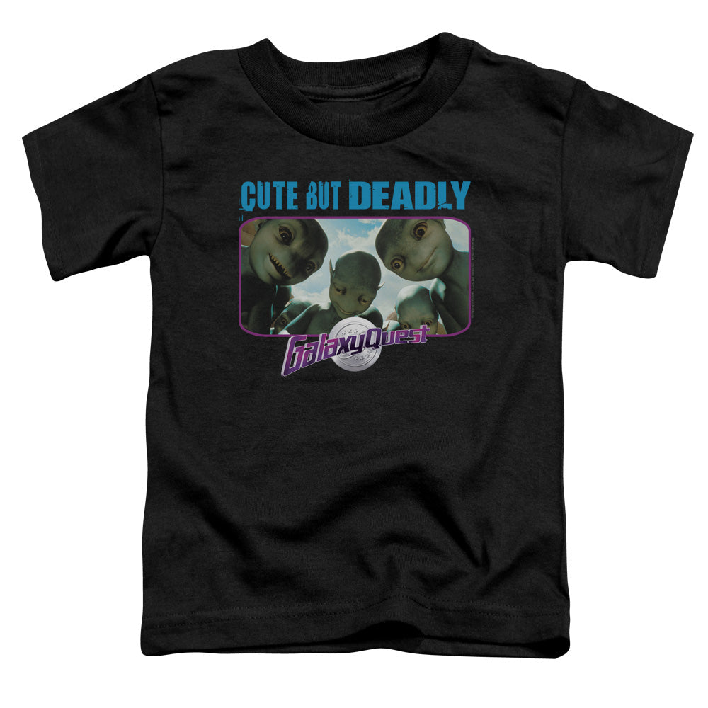 Galaxy Quest Cute But Deadly Toddler Kids Youth T Shirt Black Officially Licensed