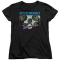 Galaxy Quest Cute But Deadly Womens T Shirt Black Officially Licensed