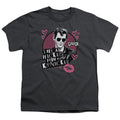 Grease Kenickie Kids Youth T Shirt Charcoal Officially Licensed