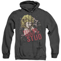 Grease Tell Me About It Stud Heather Mens Hoodie Black Officially Licensed