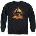 Gladiator My Name Is Mens Crewneck Sweatshirt Black Officially Licensed